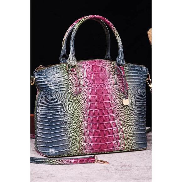 Gradient PU Leather Handbag - Picture 4 of 15